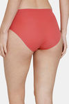 Zivame Low Rise Full Coverage No Visible Panty Line Hipster - Mineral Red — thumbnail 2